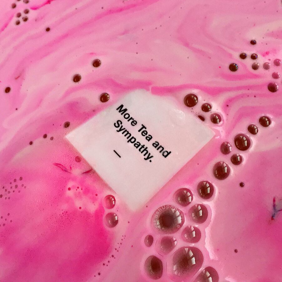 More Tea and Sympathy Bath Bomb from Lush Lush Upon A Time